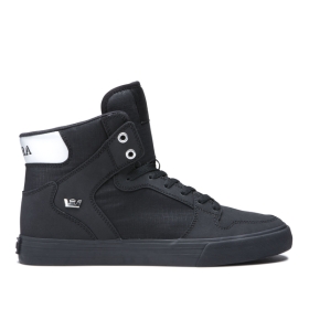 Supra VAIDER Høye Sneakers Dame Svart/Svart | NO-11748